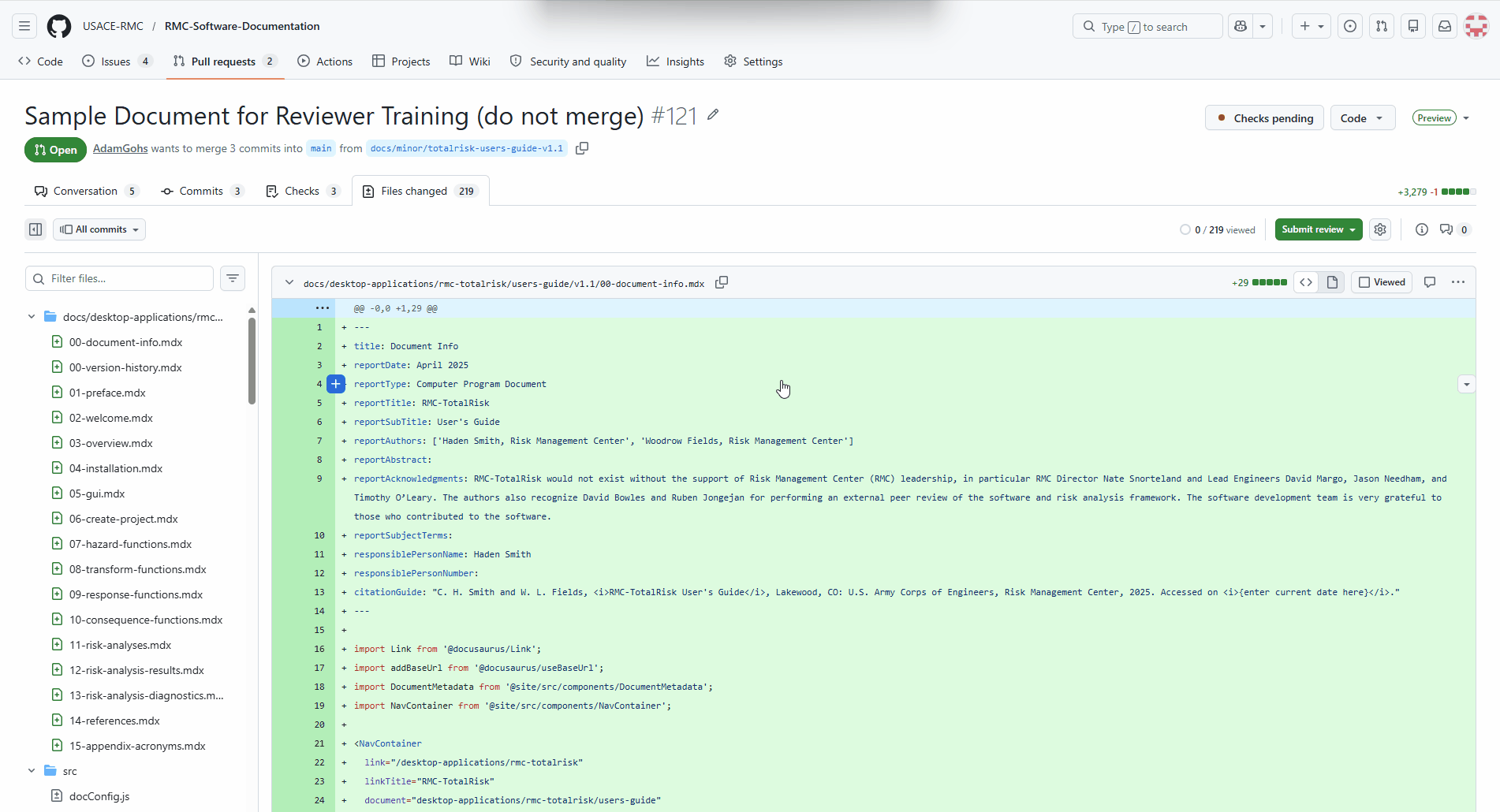 Animation showing the Files changed dropdown opened to select Changes since your last review