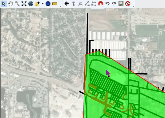 Add New Line or Polygon to Existing Feature Tool