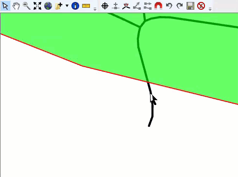 Break Line Feature Tool