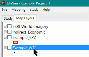 Drag and Drop: Moving a Selected Map Layer in the Map Layers Tree