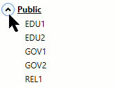 Occupancy Type Editor - Occupancy Types Tree - Expand or Collapse Damage Category Groups