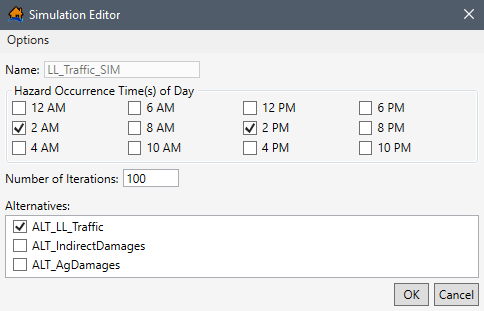Example: Simulation Editor
