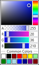 Color Chooser Window