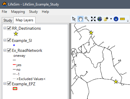 Map Layers Tab – Map Layers