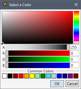 Map Layer Properties - Select a Color Dialog Box