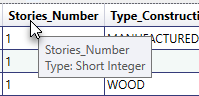 Attribute Table – Column Tooltips