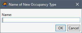 Name of New Occupancy Type Dialog Box