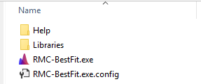 Installing RMC-BestFit.