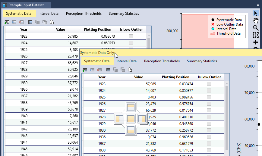 Moving and Docking Document Windows.