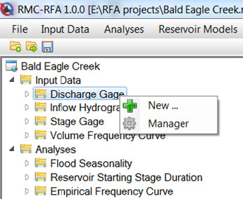 New project component from project explorer.