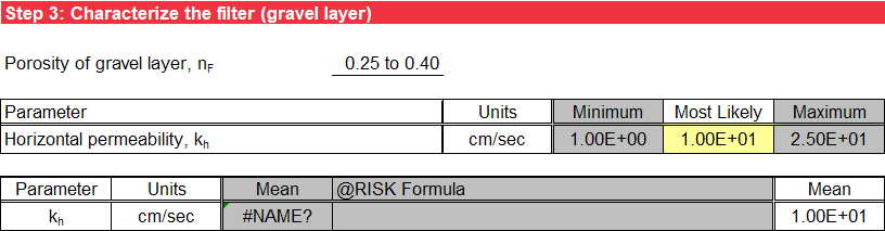 Step 3 of Guidoux et al. worksheet: Deterministic input.